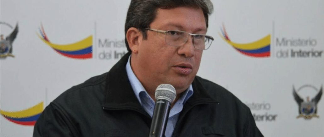César Navas, Ministro del Interior
