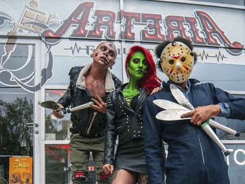 Entrada local Arteria Quito